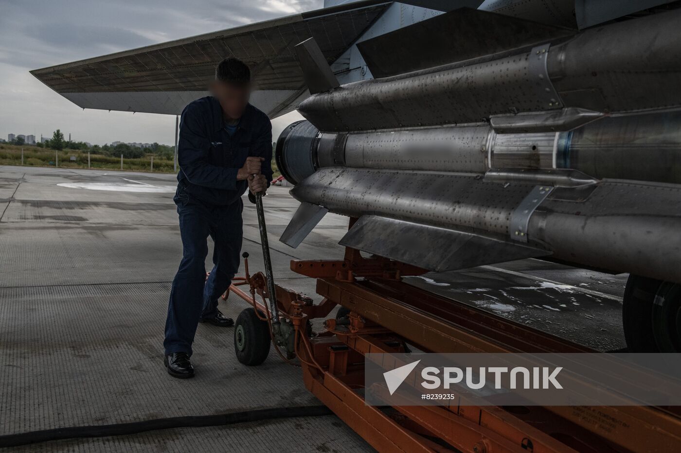 Ukraine Russia Military Operation Airfield