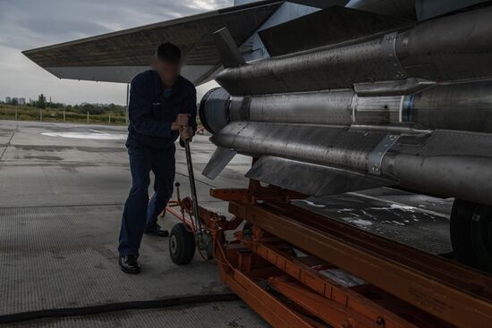 Ukraine Russia Military Operation Airfield