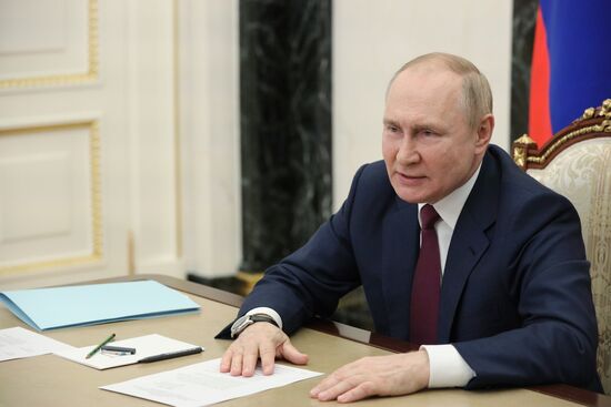 Russia Putin Schoolchildren Contest