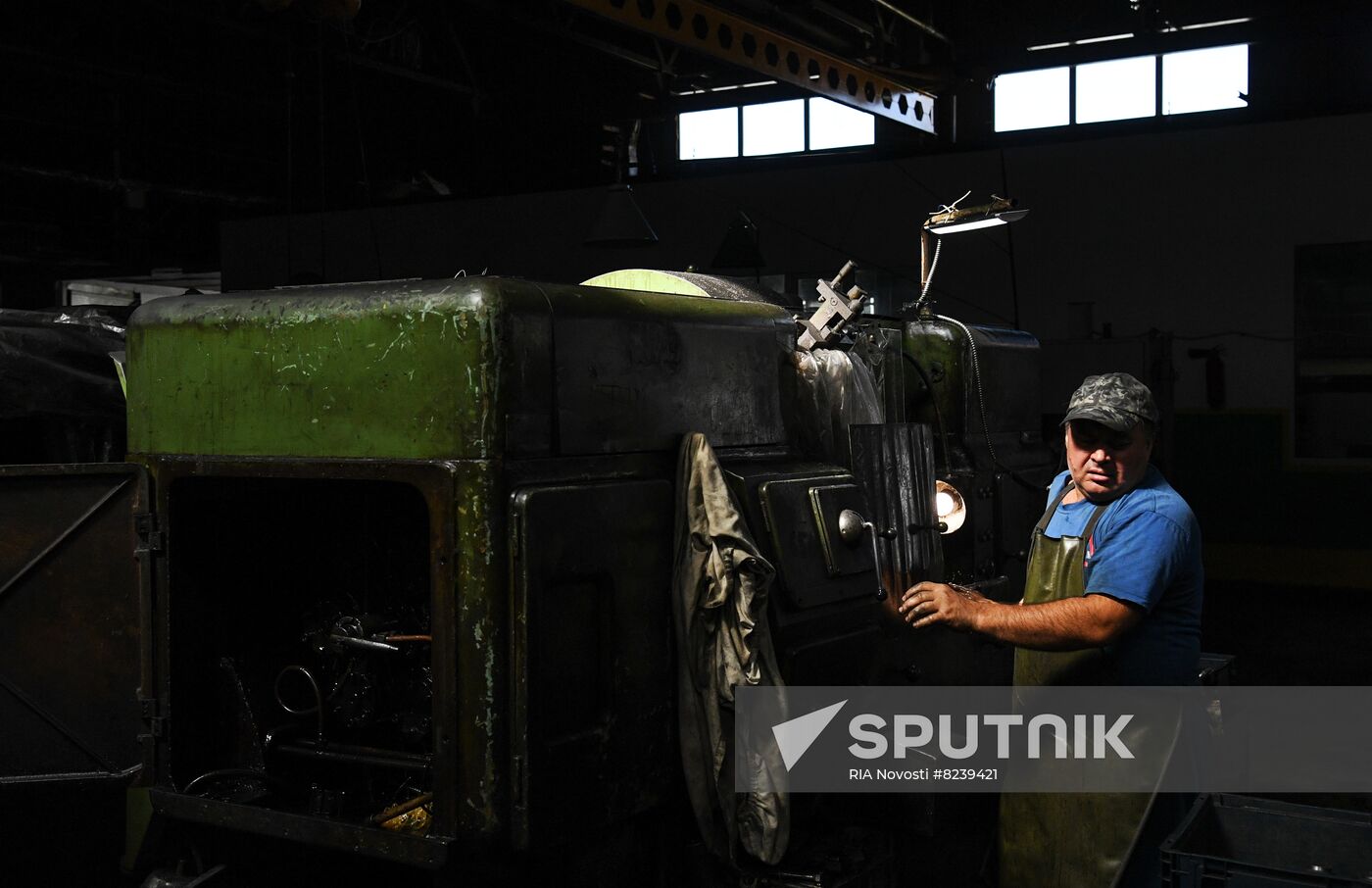 Ukraine Russia Military Operation Autohydroagregat Plant