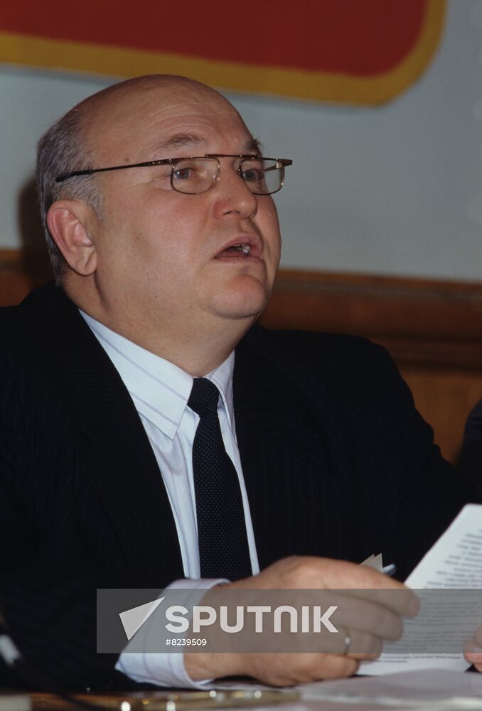 New Moscow government's press conference