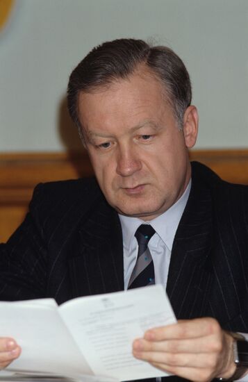 New Moscow government's press conference