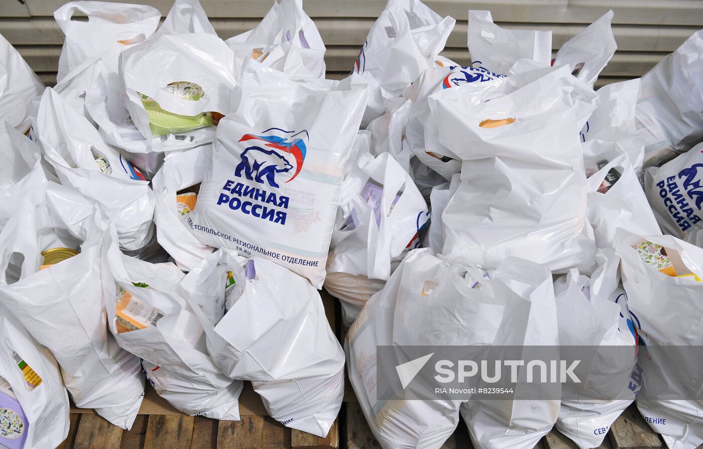 Ukraine Russia Military Operation Humanitarian Aid