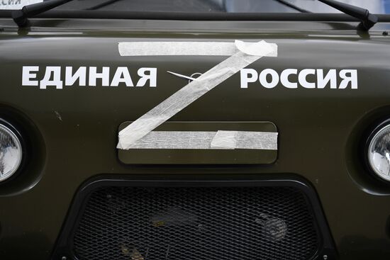 Ukraine Russia Military Operation Humanitarian Aid