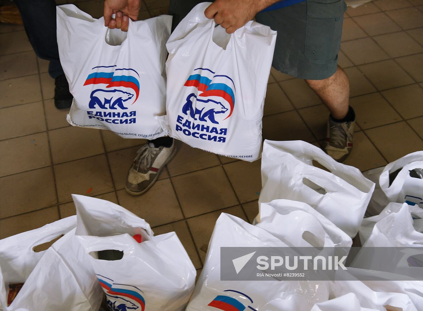 Ukraine Russia Military Operation Humanitarian Aid