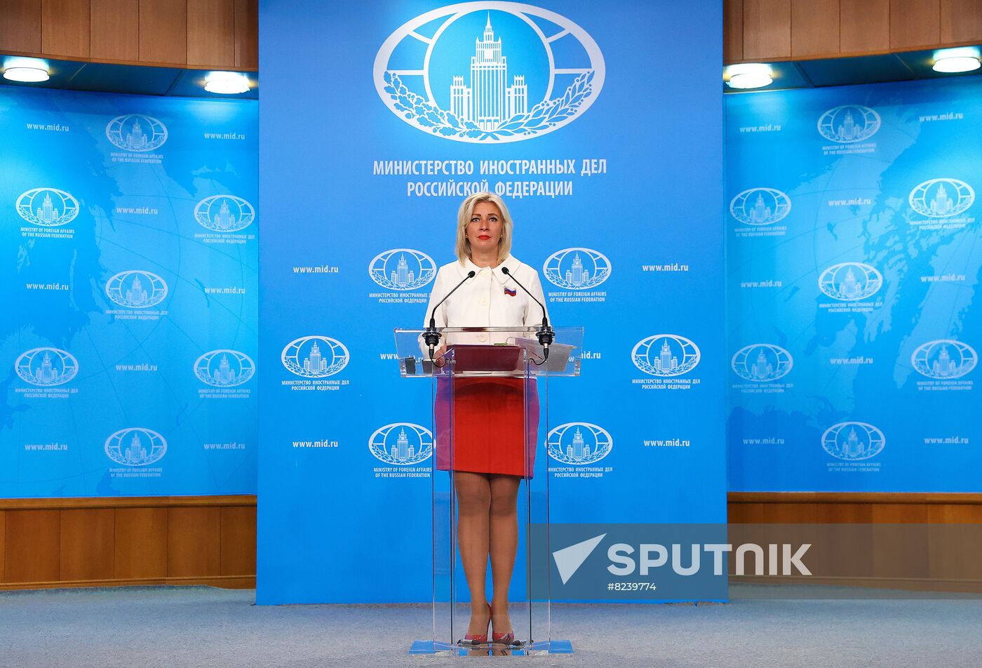 Russia Zakharova Briefing