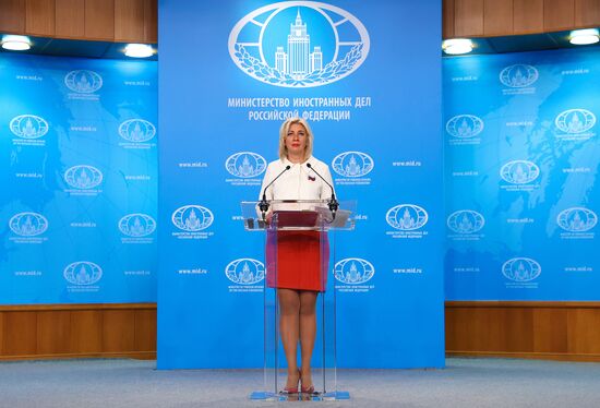 Russia Zakharova Briefing