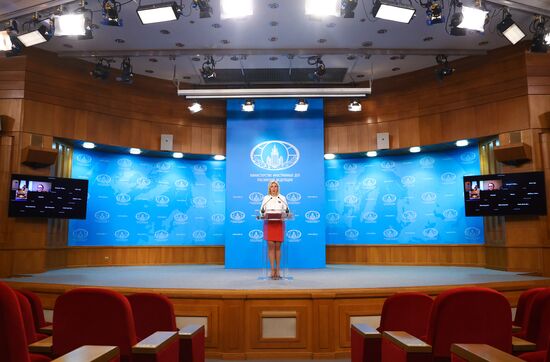 Russia Zakharova Briefing
