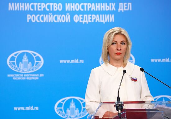 Russia Zakharova Briefing