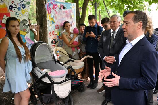 Russia Medvedev Southern Federal District
