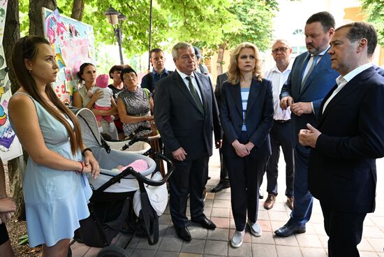 Russia Medvedev Southern Federal District
