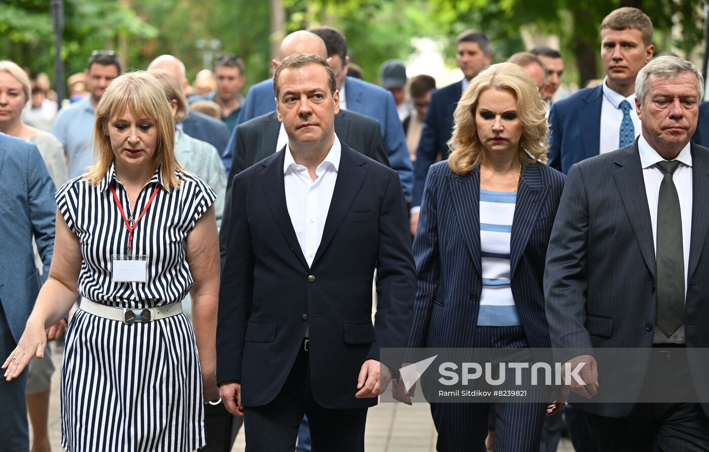 Russia Medvedev Southern Federal District