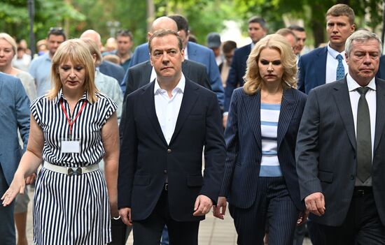 Russia Medvedev Southern Federal District