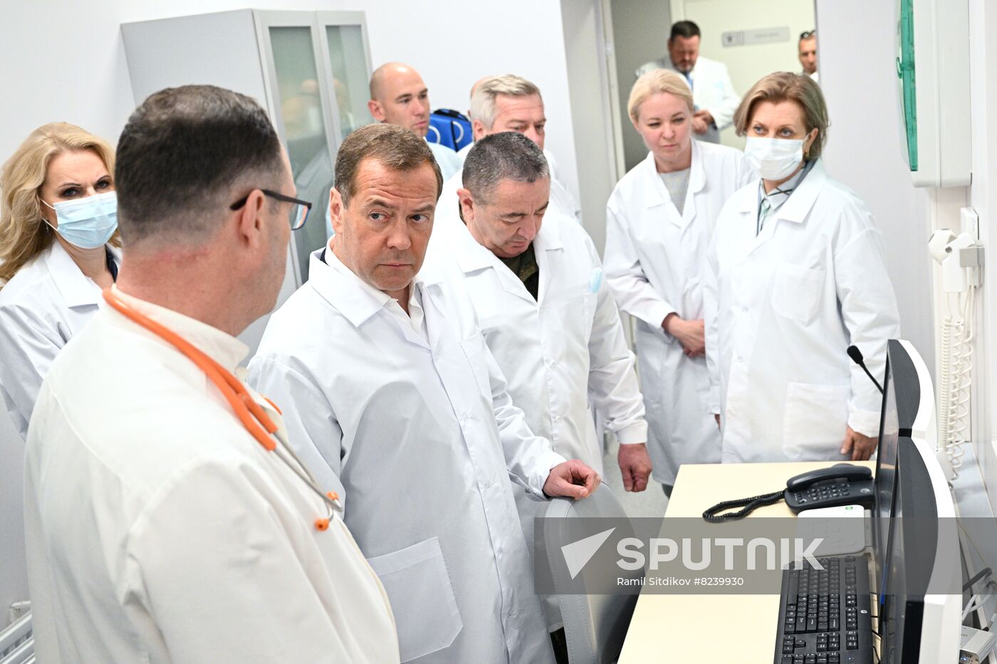 Russia Medvedev Southern Federal District