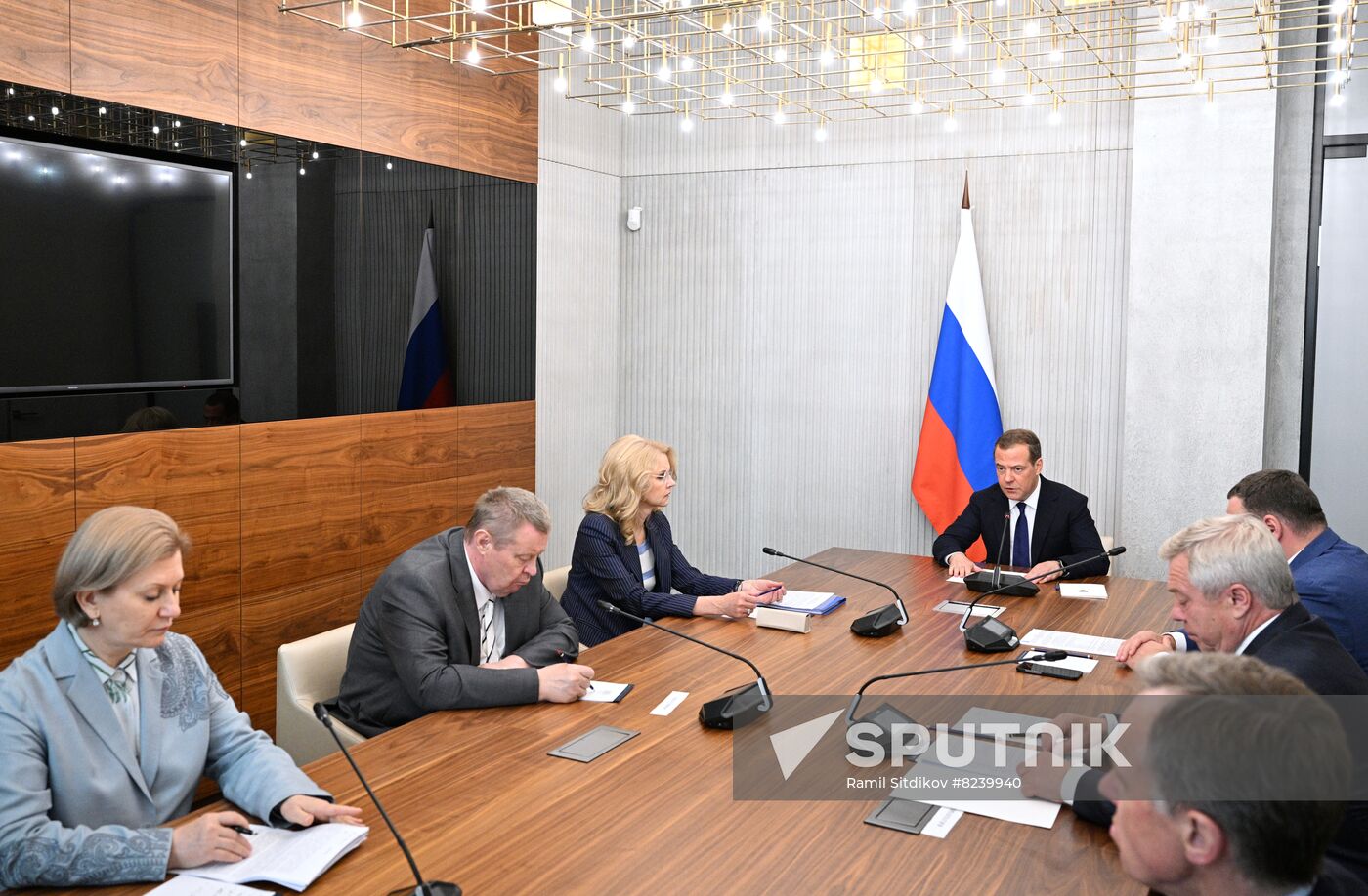 Russia Medvedev Southern Federal District