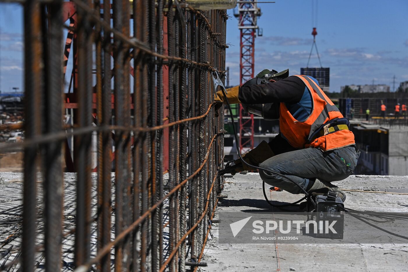 DPR Russia Ukraine Military Operation Residential Construction