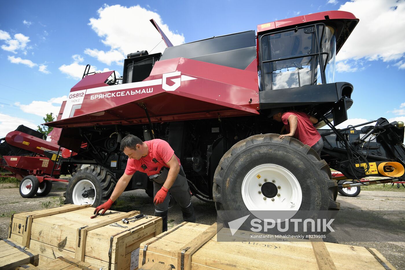 Russia Ukraine Military Operation Agricultural Machinery