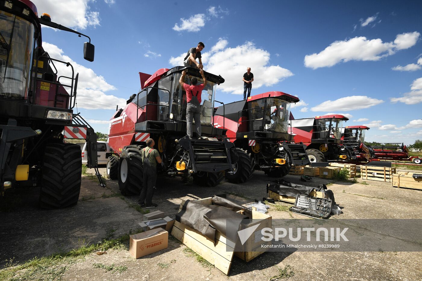 Russia Ukraine Military Operation Agricultural Machinery
