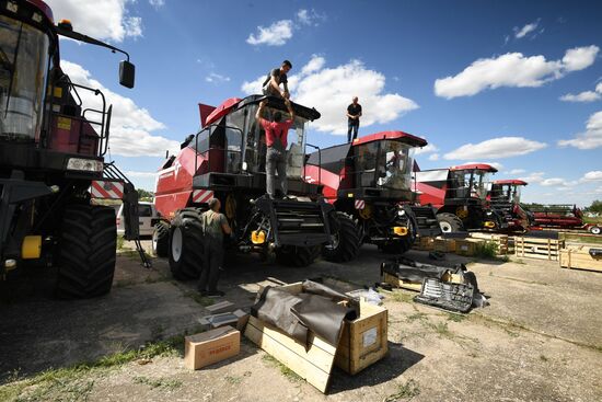 Russia Ukraine Military Operation Agricultural Machinery