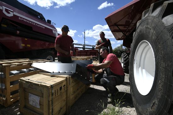 Russia Ukraine Military Operation Agricultural Machinery