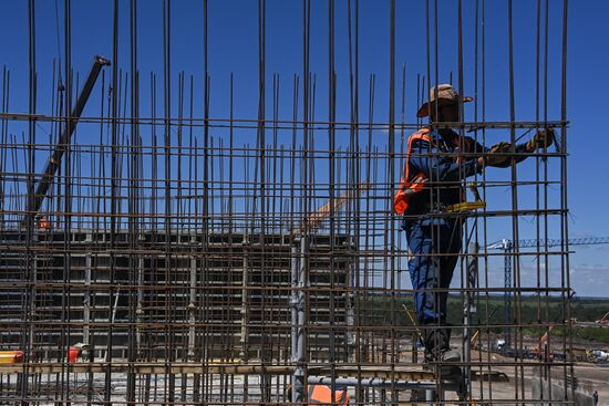 DPR Russia Ukraine Military Operation Residential Construction