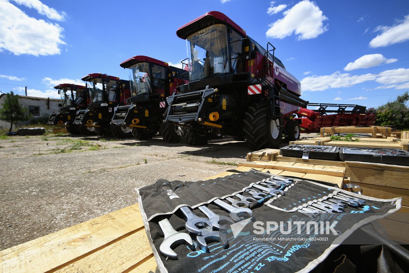 Russia Ukraine Military Operation Agricultural Machinery
