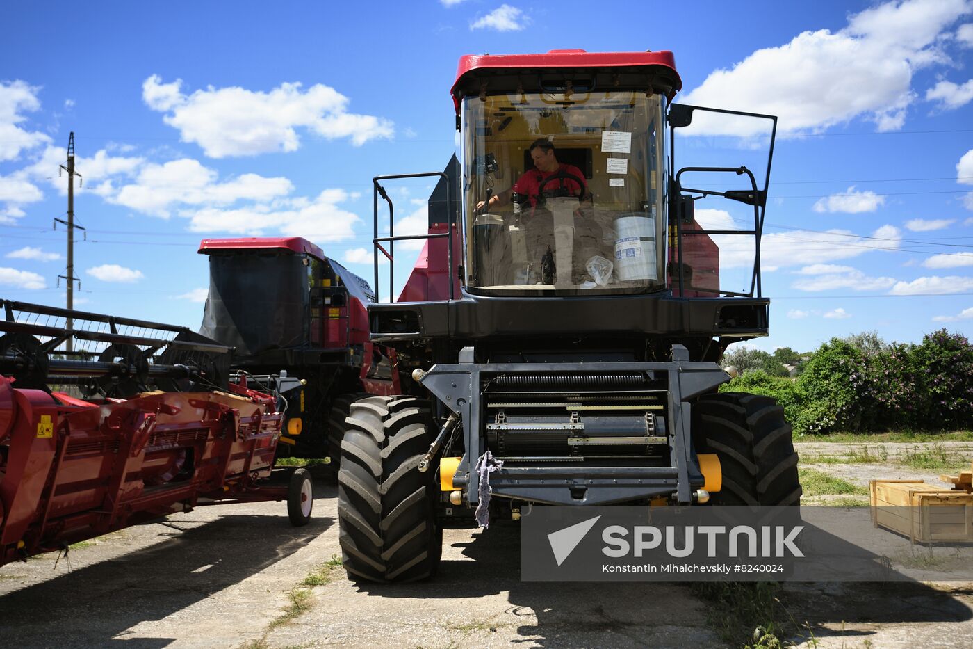 Russia Ukraine Military Operation Agricultural Machinery
