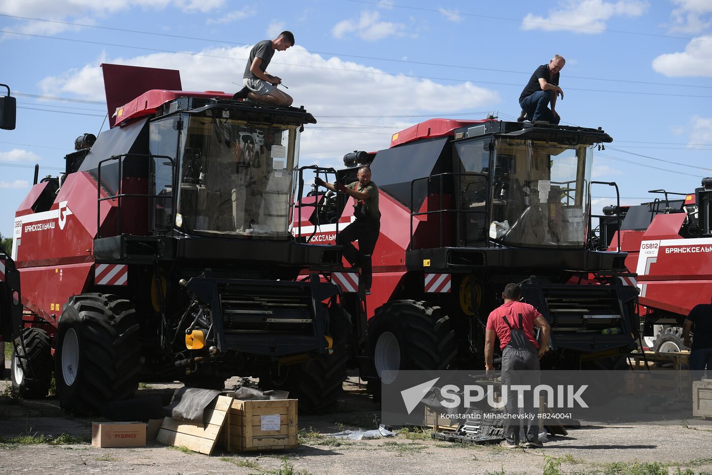 Russia Ukraine Military Operation Agricultural Machinery