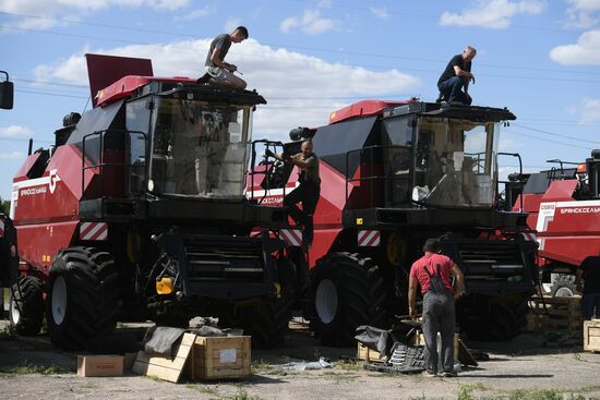 Russia Ukraine Military Operation Agricultural Machinery