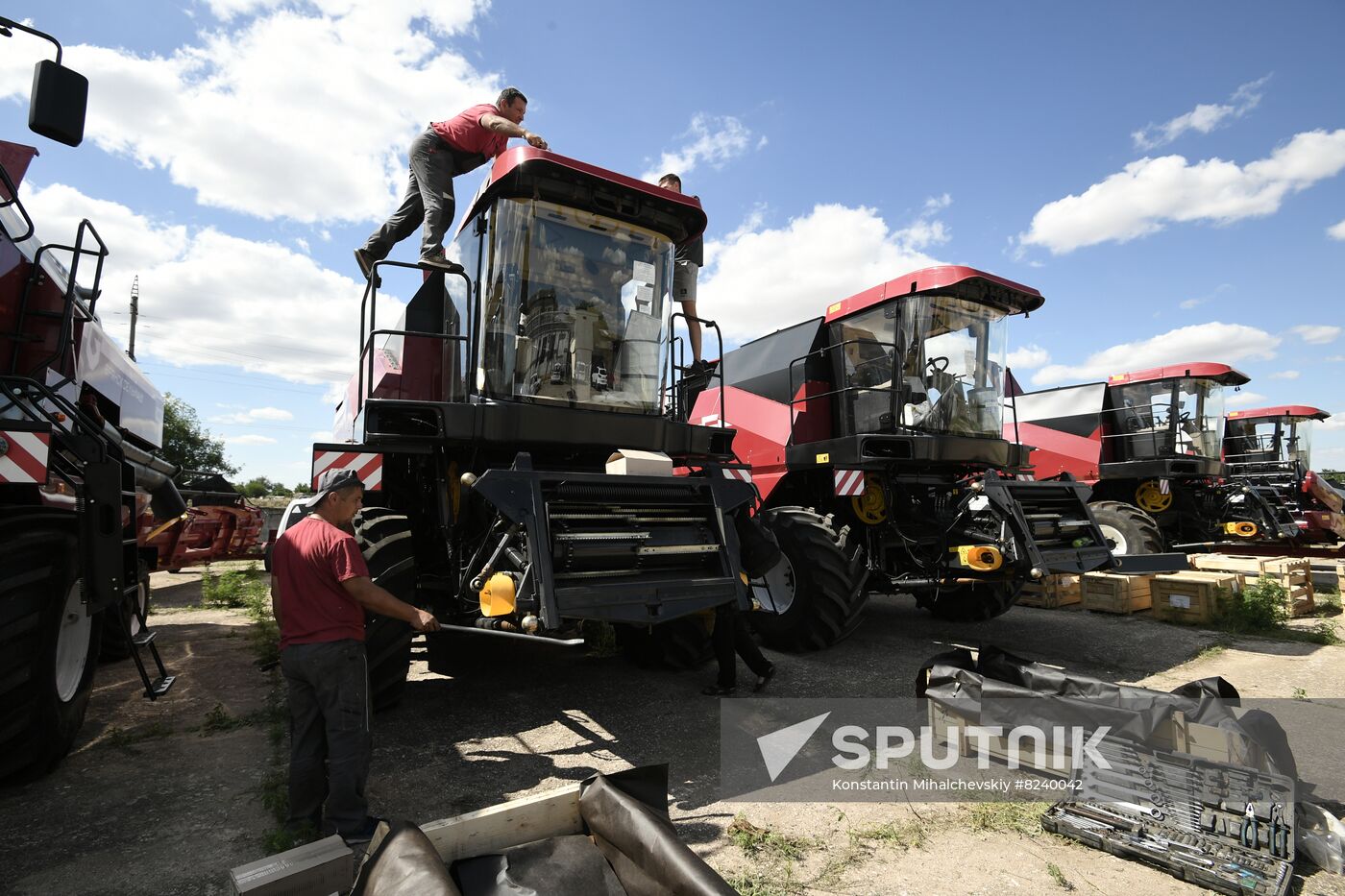 Russia Ukraine Military Operation Agricultural Machinery