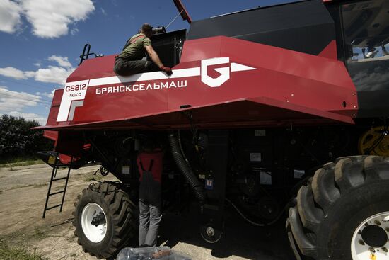 Russia Ukraine Military Operation Agricultural Machinery