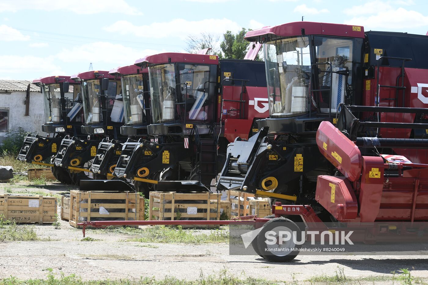 Russia Ukraine Military Operation Agricultural Machinery