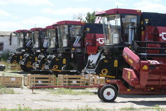 Russia Ukraine Military Operation Agricultural Machinery