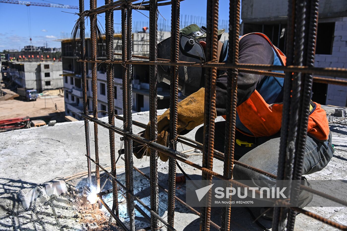 DPR Russia Ukraine Military Operation Residential Construction