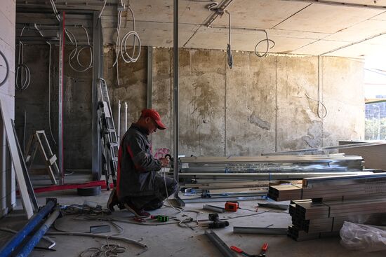 DPR Russia Ukraine Military Operation Residential Construction