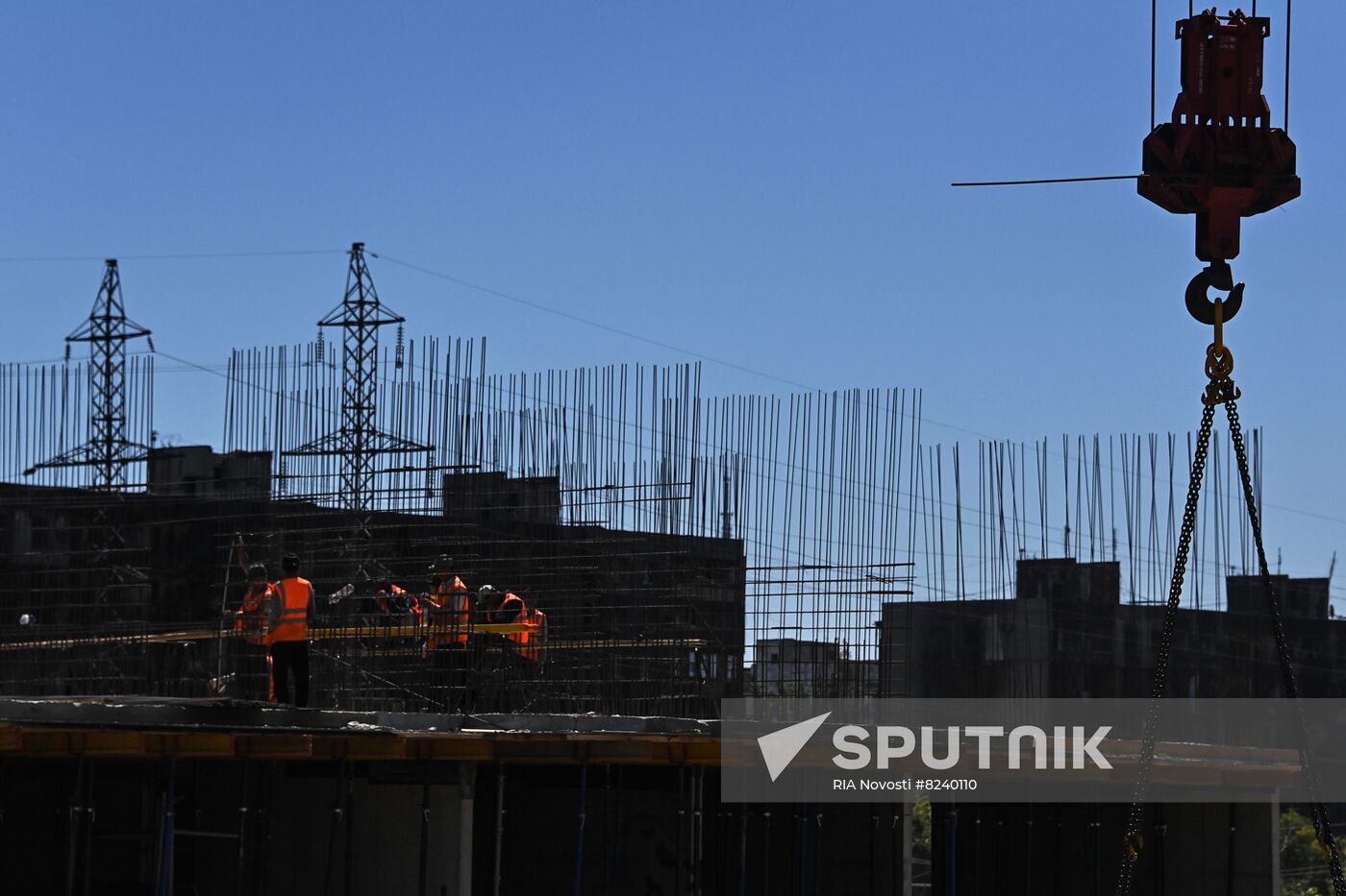 DPR Russia Ukraine Military Operation Residential Construction