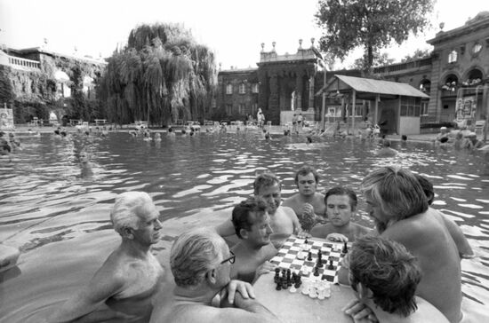 Recreation park in Budapest