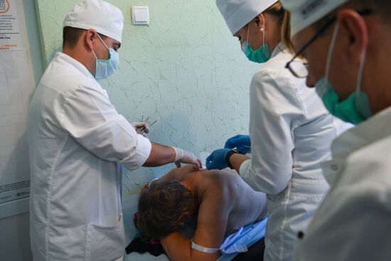 Ukraine Russia Military Operation Medical Exam