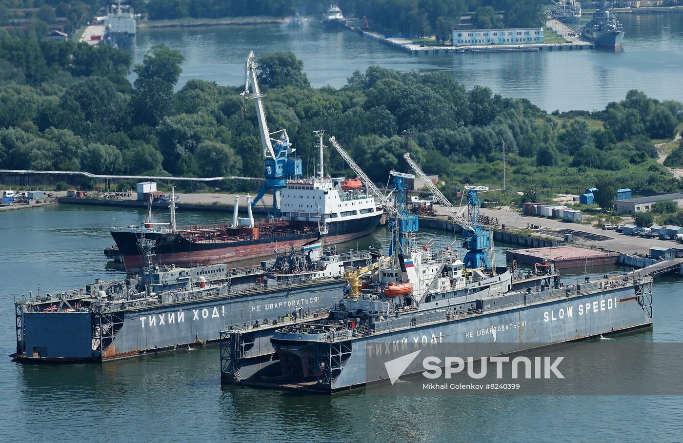 Russia Baltiysk Sea Port