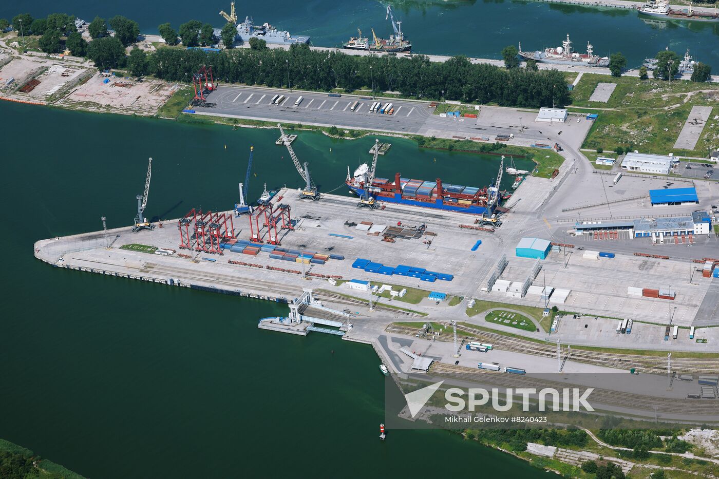 Russia Baltiysk Sea Port