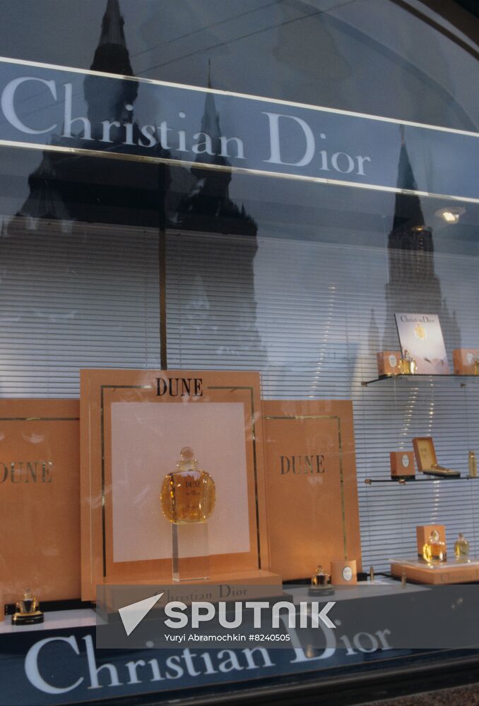 Presentation of new Christian Dior perfume