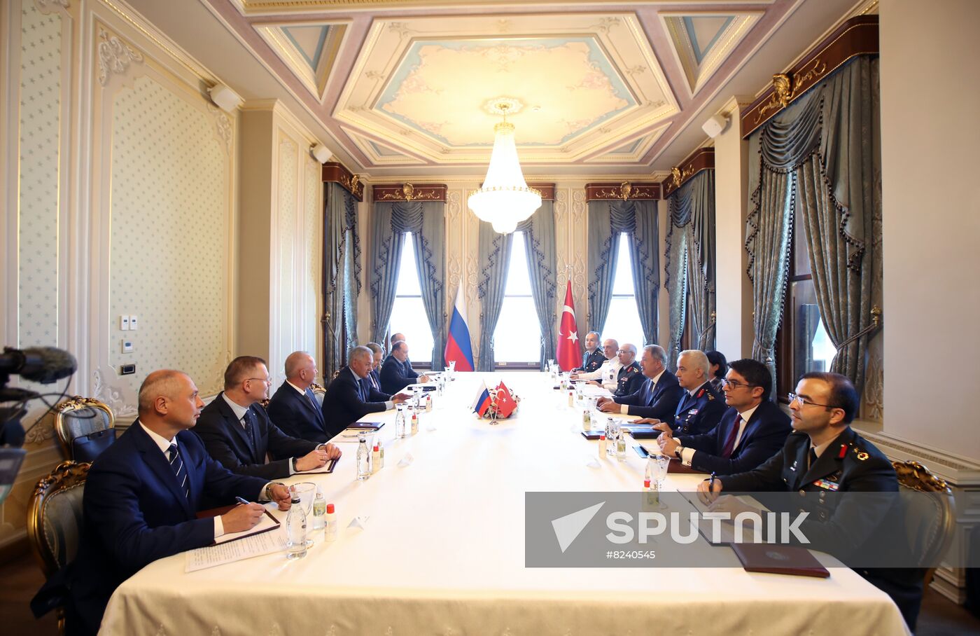 Turkey Russia Defence Ministers