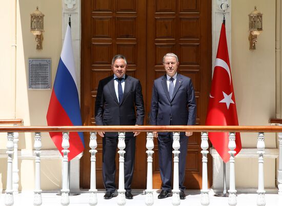 Turkey Russia Defence Ministers