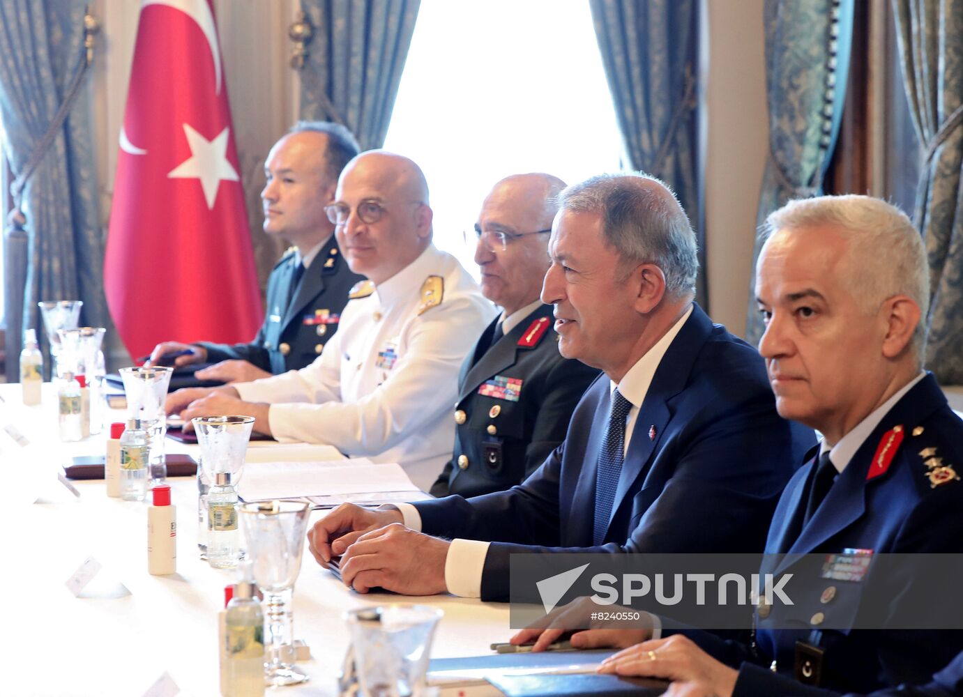 Turkey Russia Defence Ministers