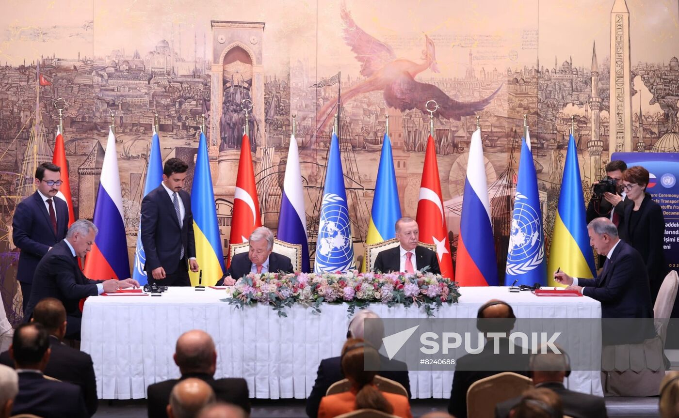 Turkey Russia Ukraine Military Operation Grain Deal
