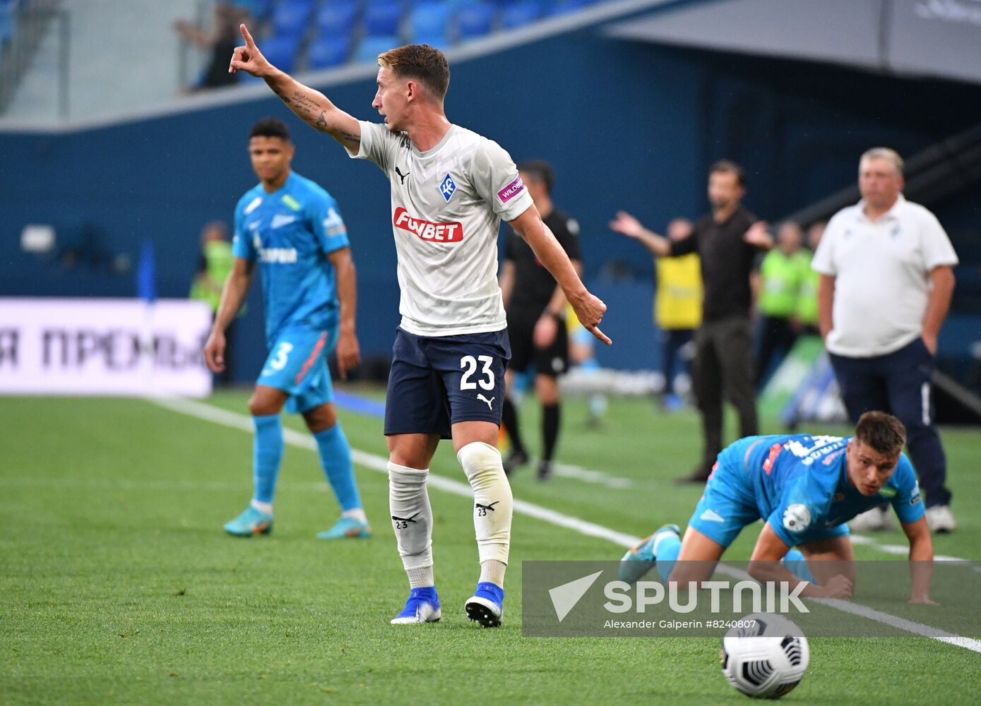 Russia Soccer Premier-League Zenit - Krylya Sovetov