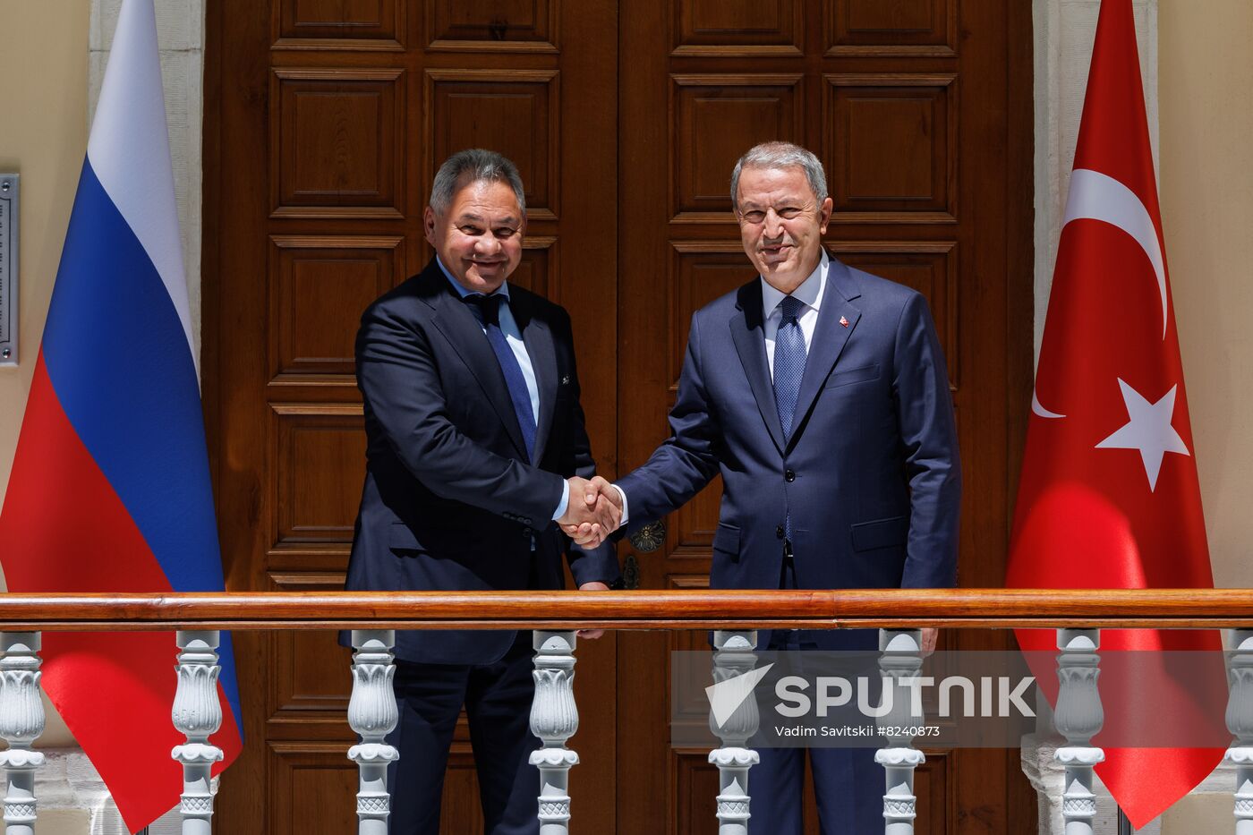 Turkey Russia Defence Ministers