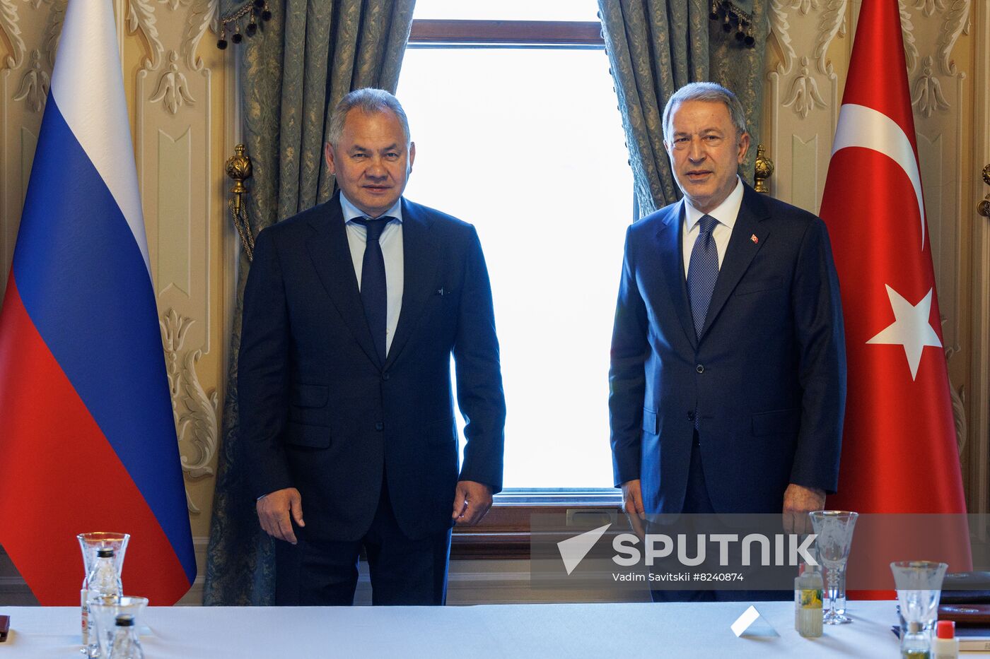 Turkey Russia Defence Ministers