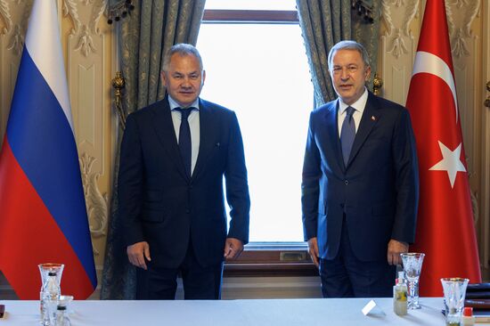 Turkey Russia Defence Ministers