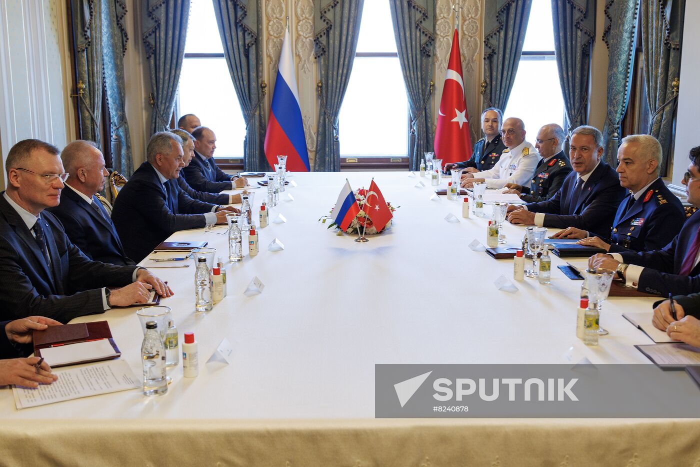 Turkey Russia Defence Ministers